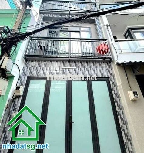 NHÀ 3 TẦNG – 5PN 6WC – HẺM 5M – GẦN NGÃ TƯ BẢY HIỀN – 5PN 6WC