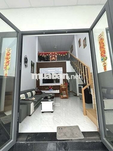 Bán Nhà 2 Tầng 56m2 Hẻm Thông Lâm Văn Bền KDC Hiện Hữu Hơn 5 Tỷ TL