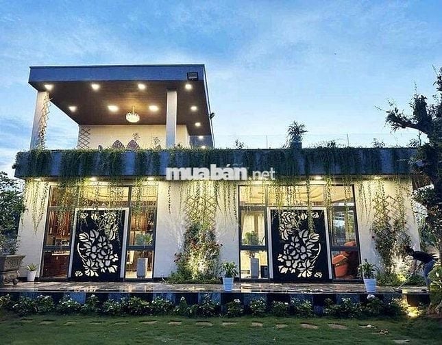 Cho Thuê Căn Vila 1200m2 6PN Thiết kế hiện đại hồ bơi sân vườn.