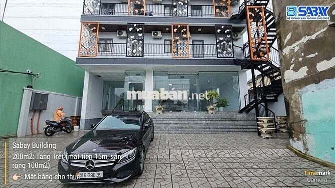 Mặt bằng 200m2 QL50 cho thuê mở showroom xe điện, ngân hàng….