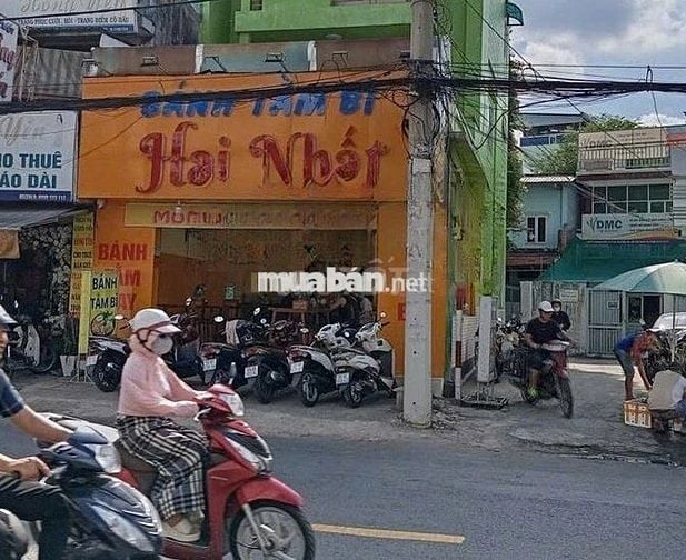 CHo thuê nhà góc 2 mặt tiền đường Lê văn thọ 4,5x30m trống suốt