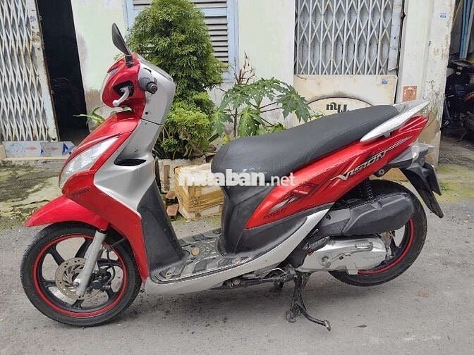 Honda vision. Biển số thành phố