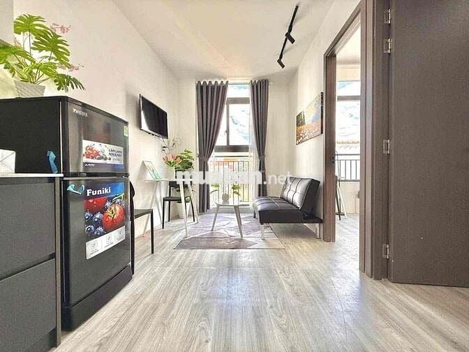 2PN CỬA SỔ QUẬN 4, 50m2  MÁY GIẶT RIÊNG, CHỢ XÓM CHIẾU, TÔN ĐẢN QUẬN 1