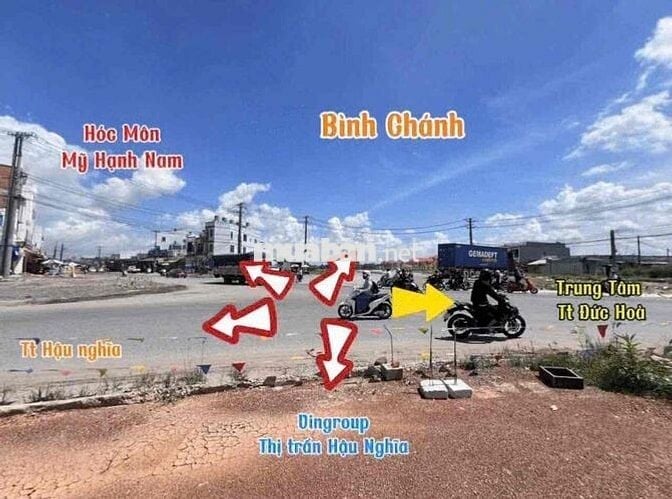 bán Đất sát 823D Mỹ Hạnh (DHT cũ) – Đường bê tông Pháp Tuyền vào chỉ