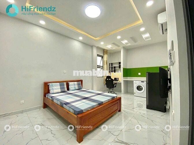 Cho Thuê Căn Hộ Studio Mới 100% Cửa Sổ Máy Giặt Riêng Full NT Ở Quận 5