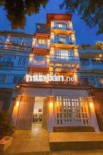 CHDV DÒNG TIỀN TỐT-ĐƯỜNG THÔNG 12m CÓ LỀ-XH QUAY ĐẦU-7x15m-5 TẦNG-15P