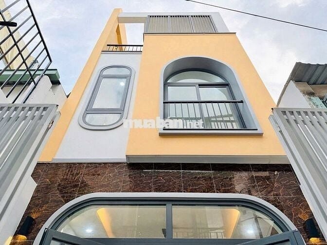 NHÀ MỚI 3 TẦNG, 3PN, HẺM QUANG TRUNG, P GÒ VẤP, GIÁ 5,480 TỶ TL.