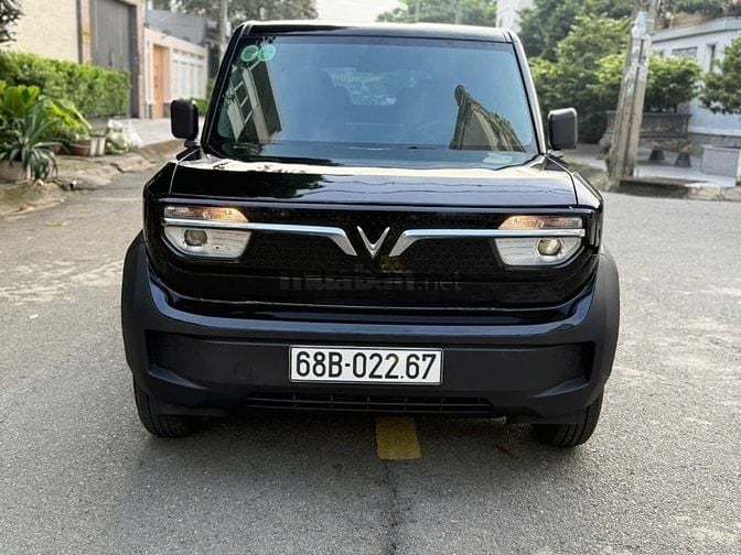 Vinfast VF3 Pin Thuê T12/2024 Màu Xanh Wrap Đen 