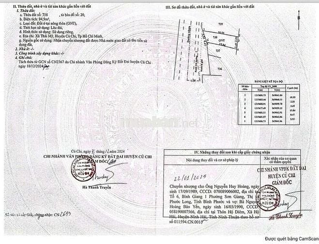 Cắt lỗ Bán gấp đất Tỉnh Lộ 7, Xã Thái Mỹ, 860 triệu, (5x19)97 m2 SHR
