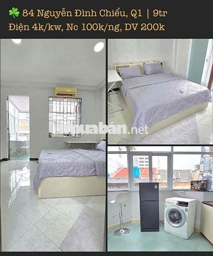 🌿 CHDV Q1 TRẦN HƯNG ĐẠO – NGUYỄN ĐÌNH CHIỂU | FULL NT, BAN CÔNG, 7TR+