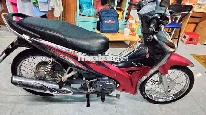 Xe máy Honda Wave S 2014 màu Đỏ Đen