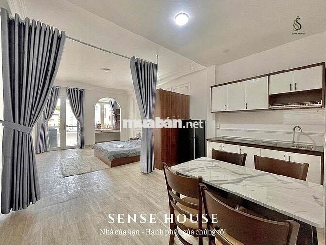 STUDIO 40m2 NGAY LOTTE MART CỘNG HOÀ - FULL NỘI THẤT - MÁY GIẶT RIÊNG