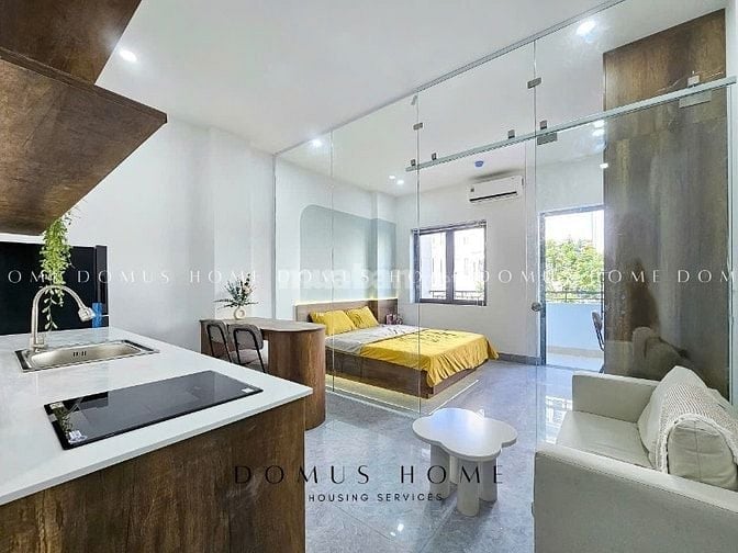 Căn hộ 1 phòng ngủ gần Lotte Mart, đh TDT, RMIT