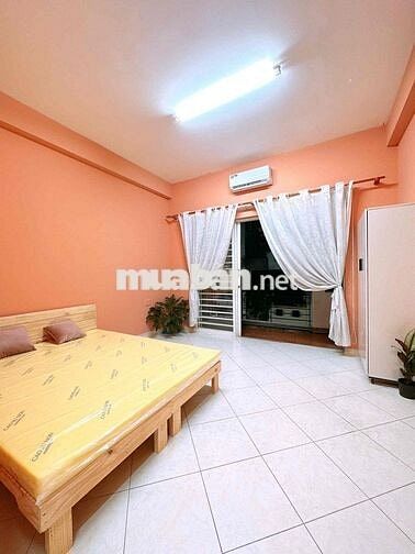 🏠 Cho thuê CHDV studio hoa lan bancol + bồn tắm 30m2 6🍠5