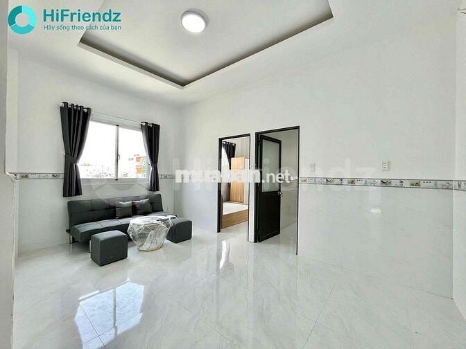 Cho thuê 2 phòng ngủ rộng hơn 45m2 ngay cầu chữ Y có máy giặt riêng