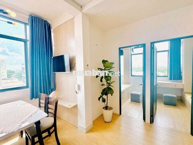 Cho thuê căn hộ dịch vụ 2 phòng ngủ ở ngã tư Bảy Hiền