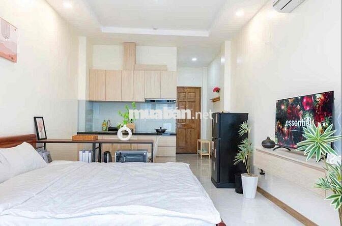 CĂN HỘ FULL NỘI THẤT CỬA SỔ THOÁNG MÁY GIẶT RIÊNG GẦN CHỢ BÀ CHIỂU