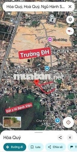 Cần bán lô đất kiệt ô tô Lưu Quang Vũ khu làng đại học Ngũ Hành Sơn