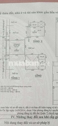 BÁN NHÀ MT HẺM ĐƯỜNG SỐ 15,PHUONG. TÂN HƯNG, QUẬN 7,DTs:66m,giá:5,48ty