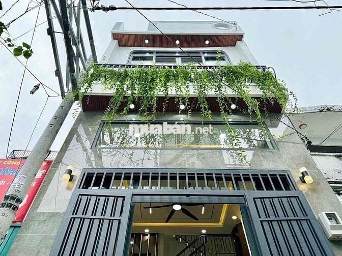 Bán nhà Phan Huy Ích, Hẻm 4m, Chính chủ ở, 3 PN, Gần Emart, 5 tỷ xxx