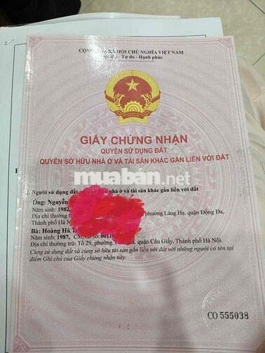 Bán 2 Căn CCMN Sổ Hồng Chung Thoáng Đẹp - Khương Đình, Ngã 4 Sở