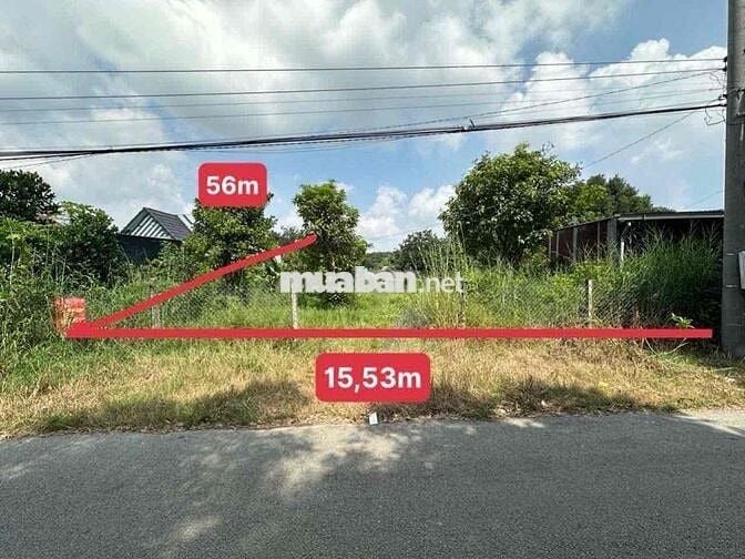 Ngân hàng thanh lý 1.374 m² đất mặt tiền tại Bến Cát, BD