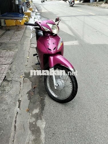 Xe máy Honda Wave Alpha màu hồng số sàn