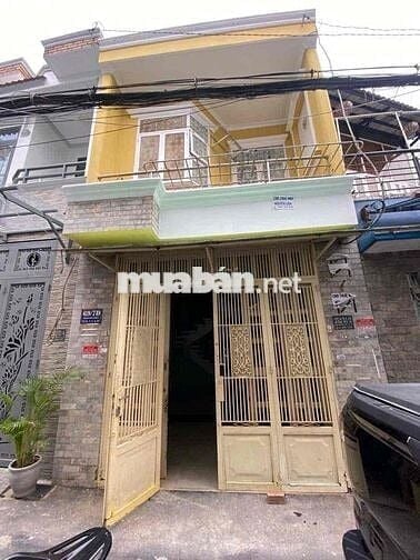 cho thuê nhà hẻm xe hơi,48 m2 xây 2 tầng,2 pn,Phạm Văn Chiêu Gò Vấp