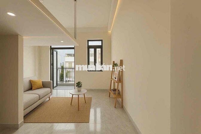 Phòng mới xây cuối đường Dương Quảng Hàm có máy lạnh, thang máy