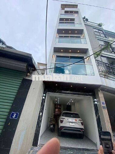 BÁN NHÀ LONG BIÊN 42M2XÂY 6 TẦNG THANG MÁY GARA Ô TÔ GẦN CÔNG VIÊN