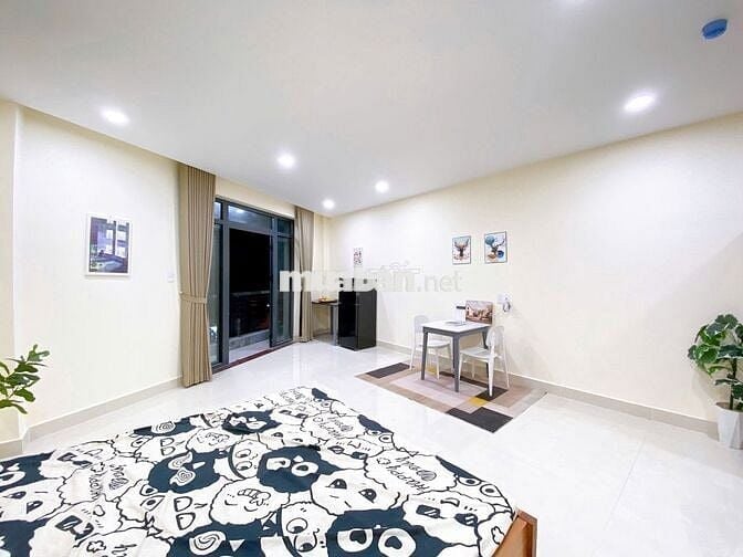 PHÒNG STUDIO BANCOL FULL NỘI THẤT SIÊU MỚI CÓ THANG MÁY NGAY CẦU CHỮ Y