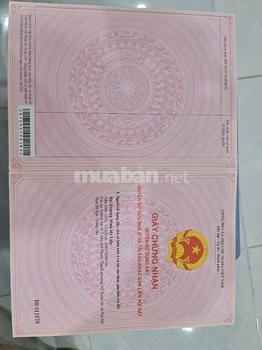 Chính chủ cần bán lô đất phường Hắc Dịch 200m2 60m thổ cư