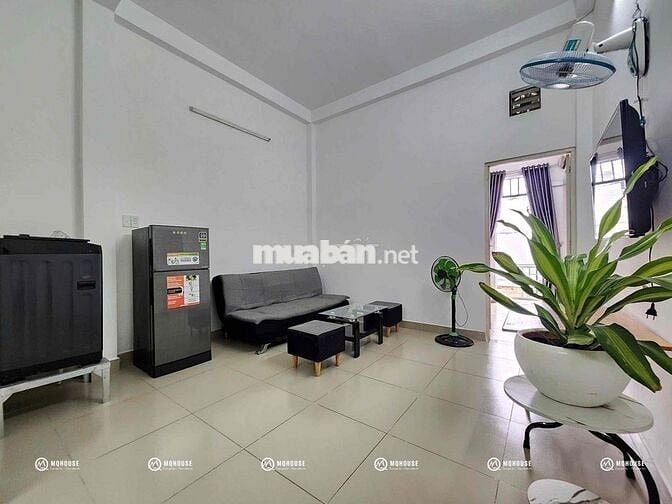 CĂN HỘ 1 PHÒNG NGỦ SIÊU TO- BAN CÔNG - NGAY ETOWN CỘNG HOÀ