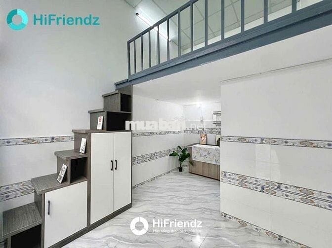 Phòng Trọ Gác Lửng Mới Xây Siêu Thoáng- Full Tiện Nghi - Giá Chỉ 2tr8