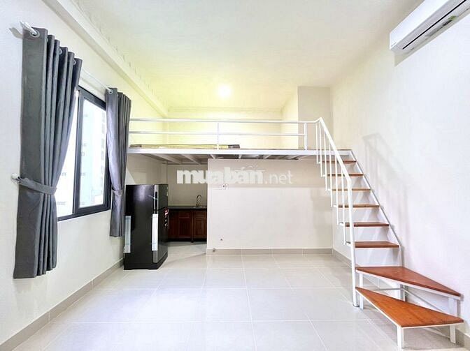 Ở NGAY! CĂN HỘ CÓ GÁC MỚI FULL NỘI THẤT GẦN CƯ XÁ LỮ GIA SIÊU AN NINH