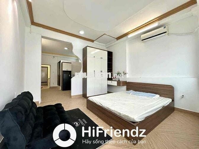 🍒STUDIO BAN CÔNG_TÁCH BẾP_MÁY GIẶT RIÊNG_HẺM Ô TÔ GẦN BIG C MIỀN ĐÔNG✅