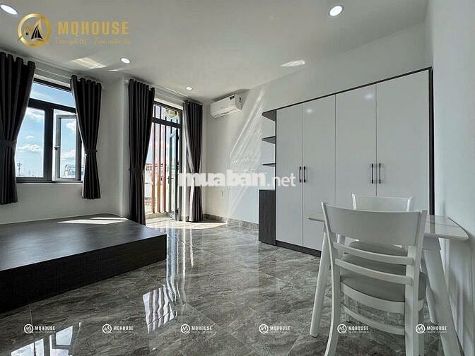 Căn hộ Studio - Bancol, full nội thất mới, Free xe. Ngay ngã tư Bốn Xã