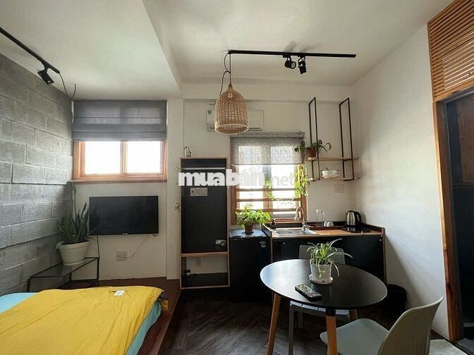 STUDIO 25M2 CỬA SỔ PHÓ ĐỨC CHÍNH BÌNH THẠNH KẾ GÒ VẤP GẦN VLU, IUH