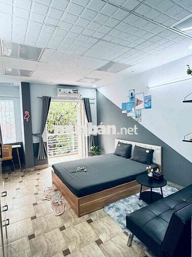 Khai trương căn hộ Studio ban công siêu đẹp ngay Nguyễn Gia Trí