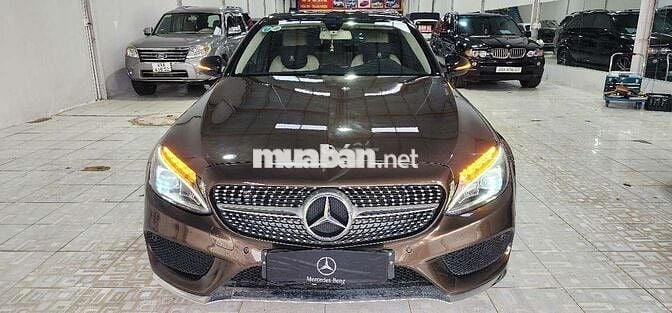 Mercedes-Benz C200 W205 2.0 AT 2017 Nâu