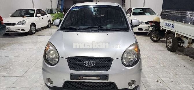 Kia Morning SLX 2008 số tự động màu bạc