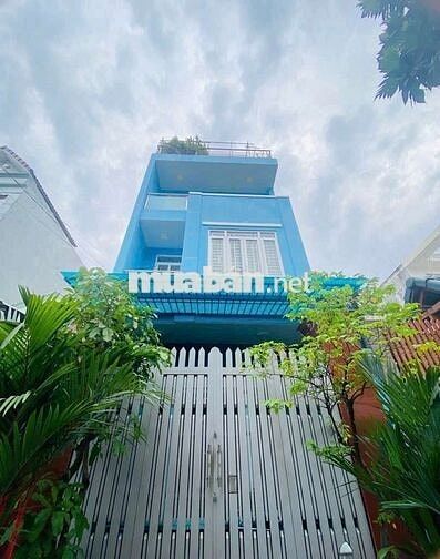 Nhà phố 3 tầng 5m x 20m. Mặt tiền Đường Nhựa Thới An 19A