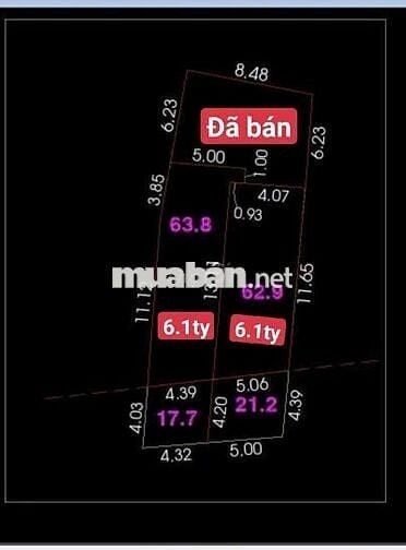 ĐẤT THỔ CƯ SỔ RIÊNG KHU TÊN LỬA