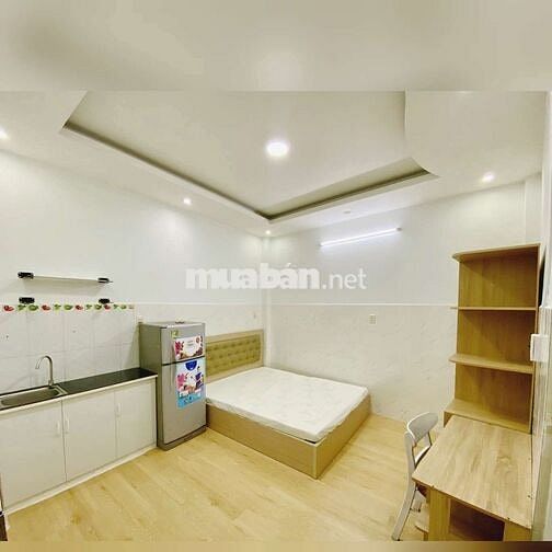 Studio sạch, đẹp Nguyễn Kiệm, Phú Nhuận - Full Nội Thất