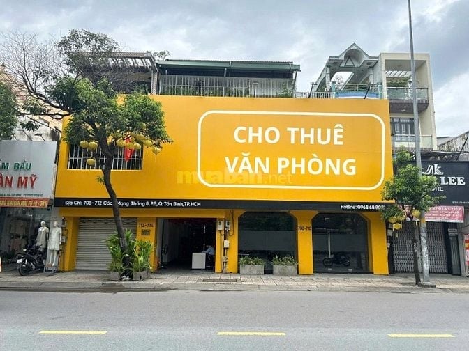 CHO THUÊ MẶT BẰNG TẠI ĐƯỜNG CÁCH MẠNG THÁNG 8 QUẬN TÂN BÌNH