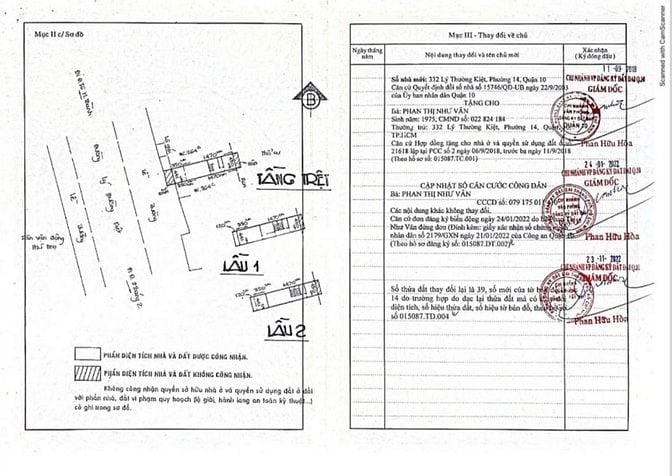 Bán nhà 3MT Lý Thường Kiệt, P14, Q10. DT 4.5 x 18.2m, 4 tầng lầu