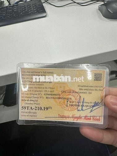 Yamaha Exciter 155 chính chủ cavet