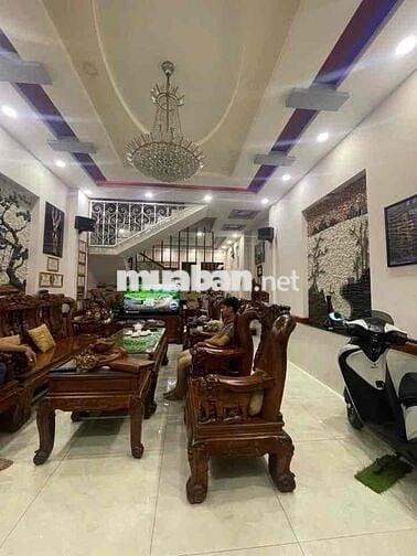 NHÀ MẶT TIỀN KINH DOANH - NGANG LỚN 5M *20M - NHÀ MỚI - ĐƯỜNG NHỰA 10M