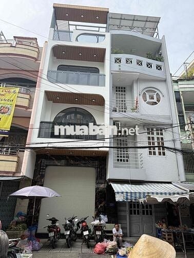 Mặt tiền kinh doanh chợ An Dương Vương - nhà mới - 4 tầng- thang máy