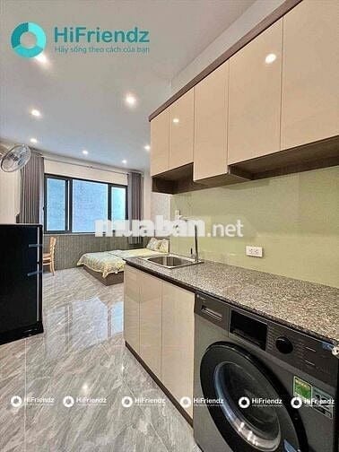 CHÍNH CHỦ STUDIO CỬA SỔ SIÊU ĐẸP, NỘI THẤT MỚI, CÓ MÁY GIẶT RIÊNG